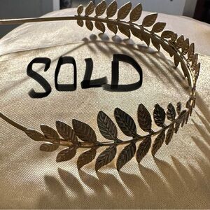 Gold Leaf Headband